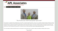 Desktop Screenshot of aplassociates.com